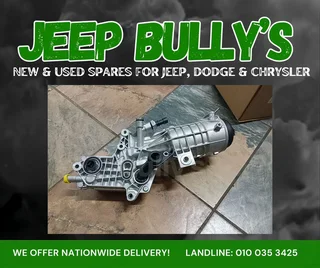 Jeep Wrangler Oil Cooler and Housing