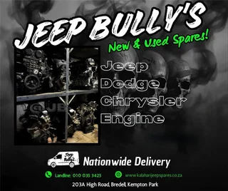 Jeep, Dodge, Chrysler Engines | Jeep Spares | Nationwide Delivery
