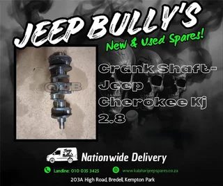 Crank Shafts Available At Jeep Bully's | Jeep Grand Kj 2.8 | For Sale