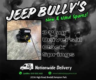 Jeep Bully's- 3 Plug Clock Springs For Sale