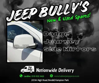 Dodge Journey- Breaking For Spares- Side Mirrors Available