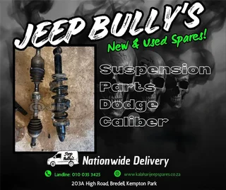 All Suspension Spares Available For Dodge Caliber. New and Used Spares Available