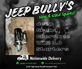 Jeep Grand Cherokee Wk2 Starters. Used Available. Nationwide Delivery
