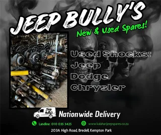 All Types Of Shocks Available For Jeep, Dodge And Chrysler