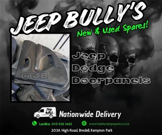 Door Panels (Second Hand). Jeep/Dodge Quality Spares Available
