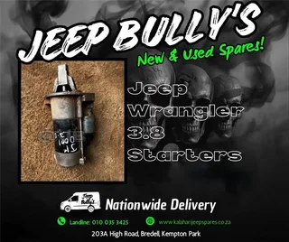 Starters For Jeep Wranglers In Store. All New And Used Car Parts