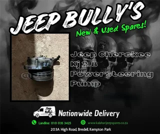Second Hand Power steering Pump Fitted For a Jeep Cherokee Kj Vehicle