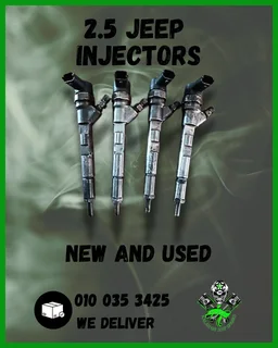 Used 2.5 Jeep Injectors
