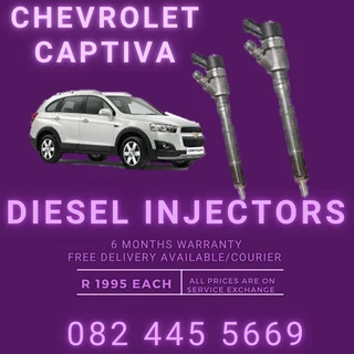 Chevrolet Captiva Diesel Injectors for sale on service excahnge or to recon
