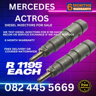 Mercedes Actros Diesel Injectors for sale on service exchange or to recon