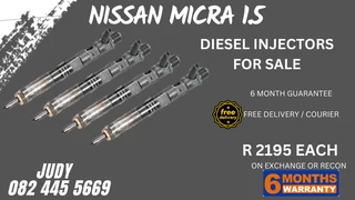 Nissan Micra 1.5 Diesel Injectors for sale on service exhcange or to recon