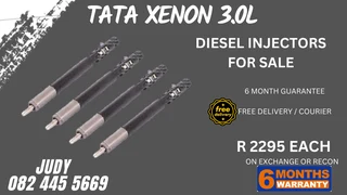 Tata Xenon 3.0L Diesel Injectors for sale on service exchange or to recon
