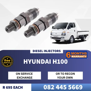 Hyundai H100 Diesel Injectors for sale on service exchange or to recon