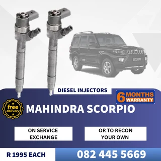 Mahindra Scorpio Diesel Injectors for saln service exchange or to recon