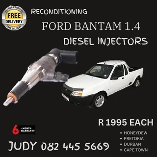 Ford Bantam 1.4 Diesel Injectors for sale on service exchange or to recon
