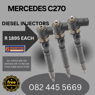 Mercedes C270 Diesel Injectors for sale on service exchange or to recon