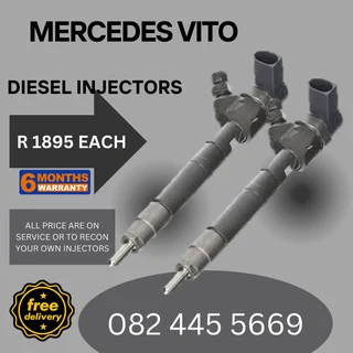 Mercedes Vito Diesel Injectors for sale on service exchange or to recon