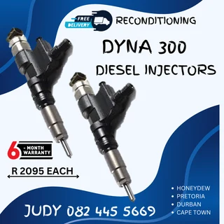 Dyna 300 Diesel Injectors for sale on service exchange or to recon