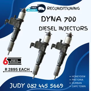 Dyna 700 Diesel Injectors for sale on service exchange or to recon