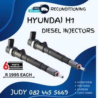 Hyundai H1 Diesel Injectors for sale on service exchange or to recon