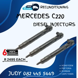 Mercedes C220 Diesel Injectors for sale on service exchange or to recon