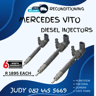 Mercedes Vito Diesel Injectors for sale on service exchange or to recon