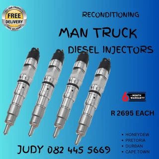 Man Truck Diesel Injectors for sale on service exchange or to recon