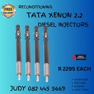 Tata Xenon 2.2 Diesel Injectors for sale on service exchange or to recon