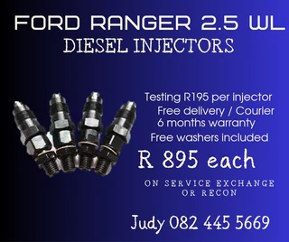 Ford Ranger 2.5 WL Injectors for sale