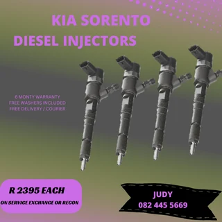 Kia Sorento Diesel Injectors for sale
