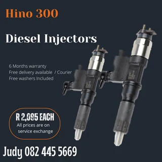 Hino 300 Diesel Injectors for sale