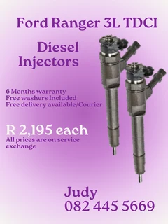 Ford Ranger 3L TDCI Diesel Injectors for sale