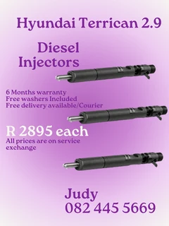 Hyundai Terrican 2.9 Diesel Injectors for sale