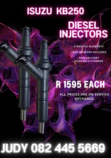Isuzu KB250 Diesel Injectors for sale