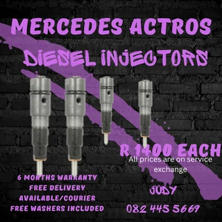 Mercedes Actros Diesel Injectors for sale