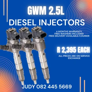 GWM 2.5L Diesel Injectors
