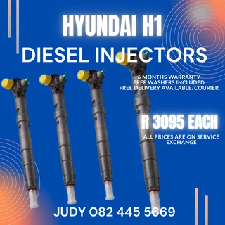 Hyundai H1 Diesel Injectors