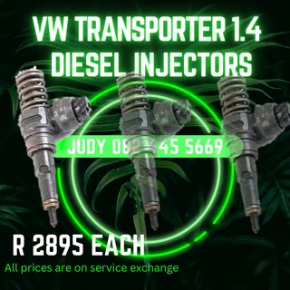 VW Transporter 1.4 Diesel Injectors