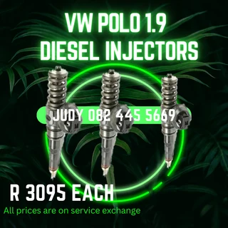 VW Polo 1.9 Diesel Injectors