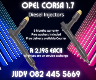 Opel Corsa 1.7 Diesel Injectors