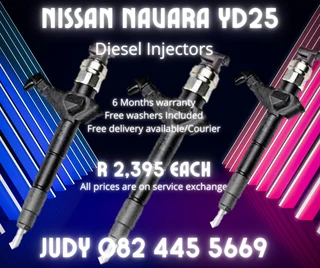 Nissan Navara YD25 Diesel Injectors