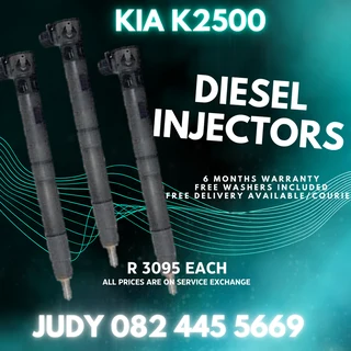 Kia K2500 Diesel Injectors