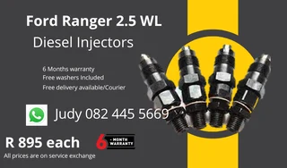 Ford Ranger 2.5 WL Diesel Injectors