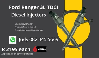 Ford Ranger 3L TDCI Diesel Injectors