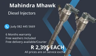 Mahindra Mhawk Diesel Injectors