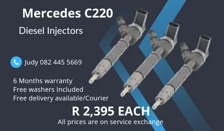 Mercedes C220 Diesel Injectors