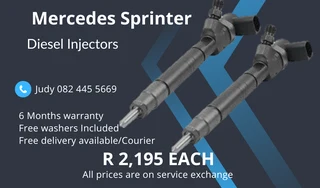 Mercedes Sprinter Diesel Injectors
