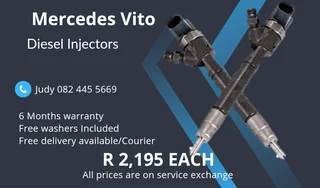 Mercedes Vito Diesel Injectors