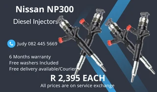 Nissan NP300 Diesel Injectors