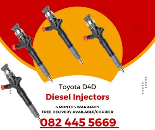 Toyota D4D Diesel Injectors
